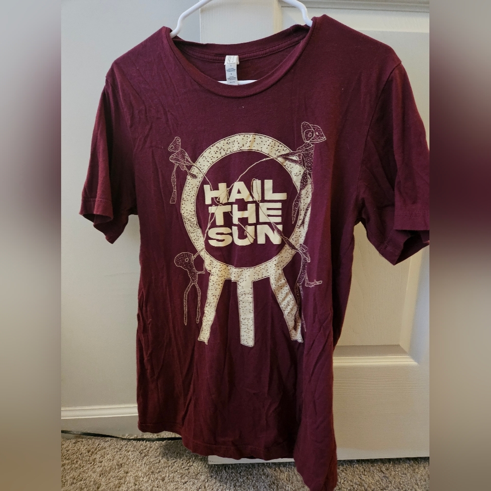 Bella Canvas Burgundy Graphic Tee